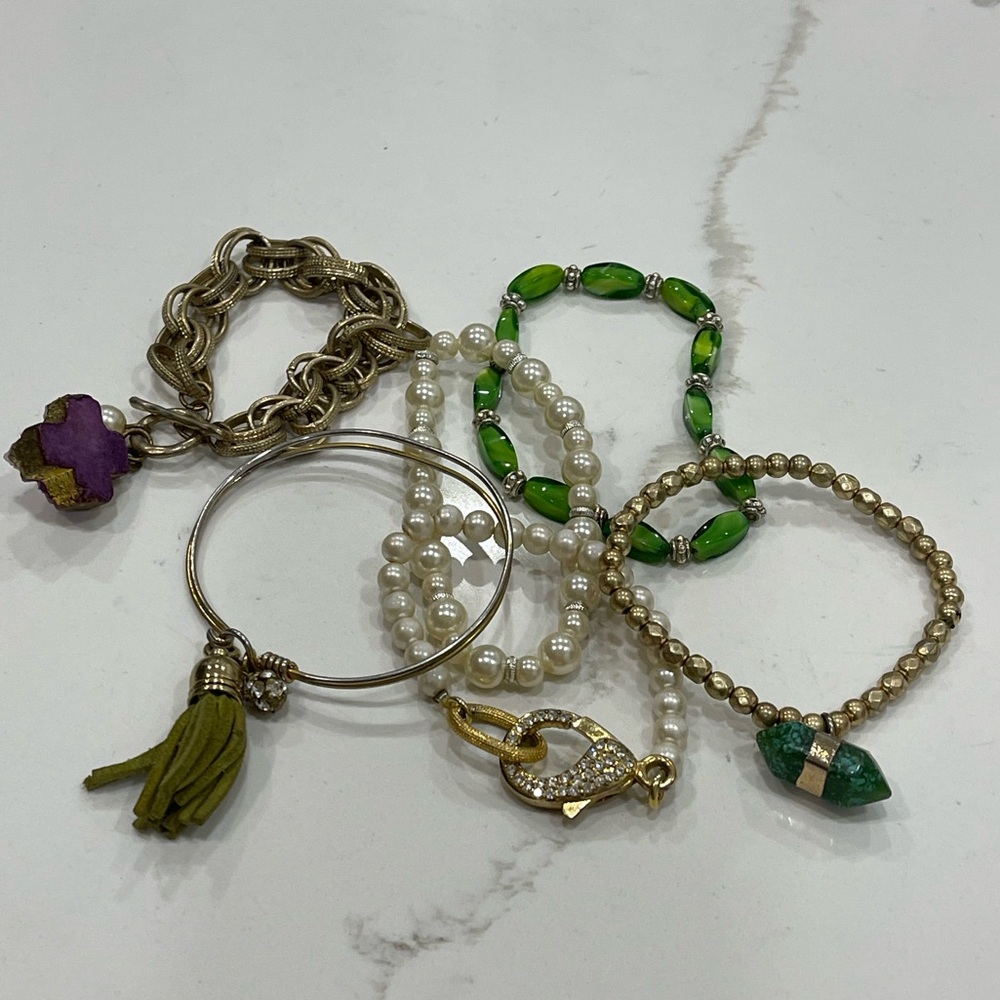 6 BRACELET LOT